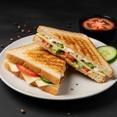 Classic Veg Grilled Sandwich